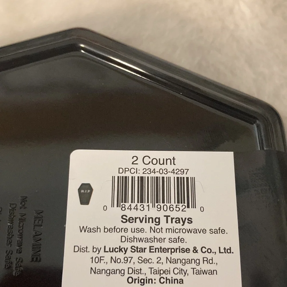 Target BP Halloween 2023 Mini Serving Trays